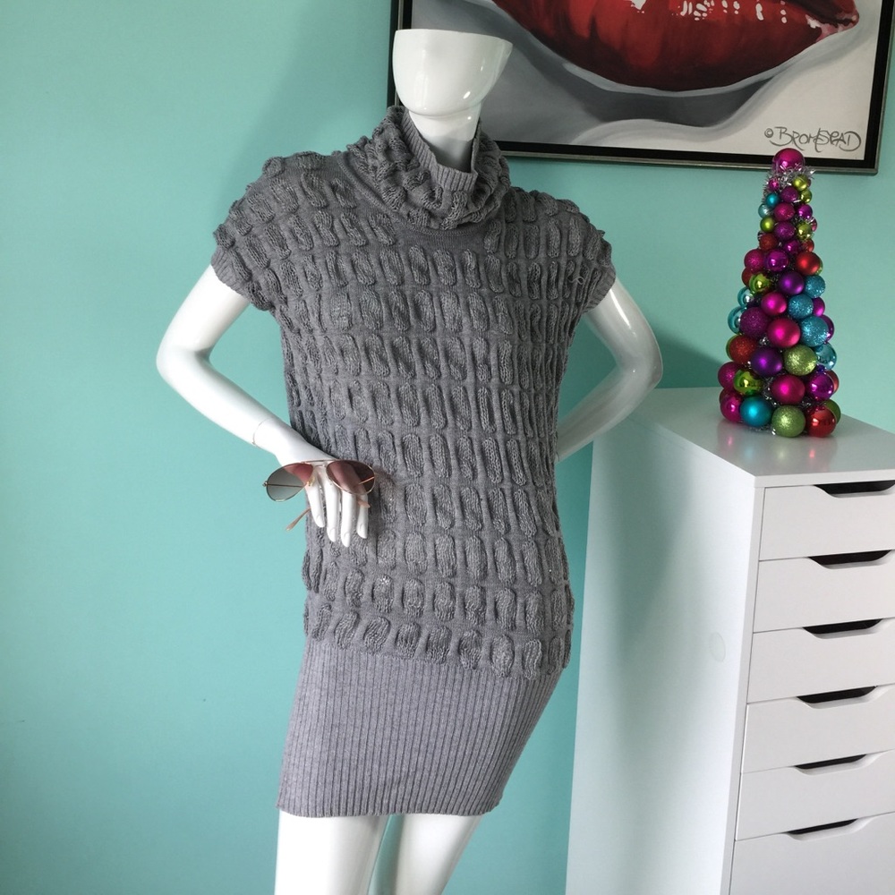 🍏 Grey Maxine sweater dress
