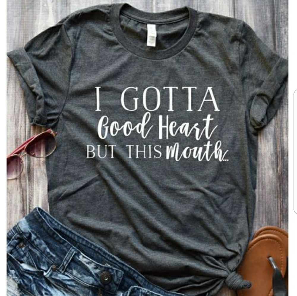 " Good Heart..." V Neck!!