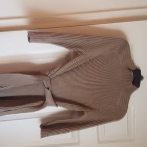 Belted full length sweater Calvin klein