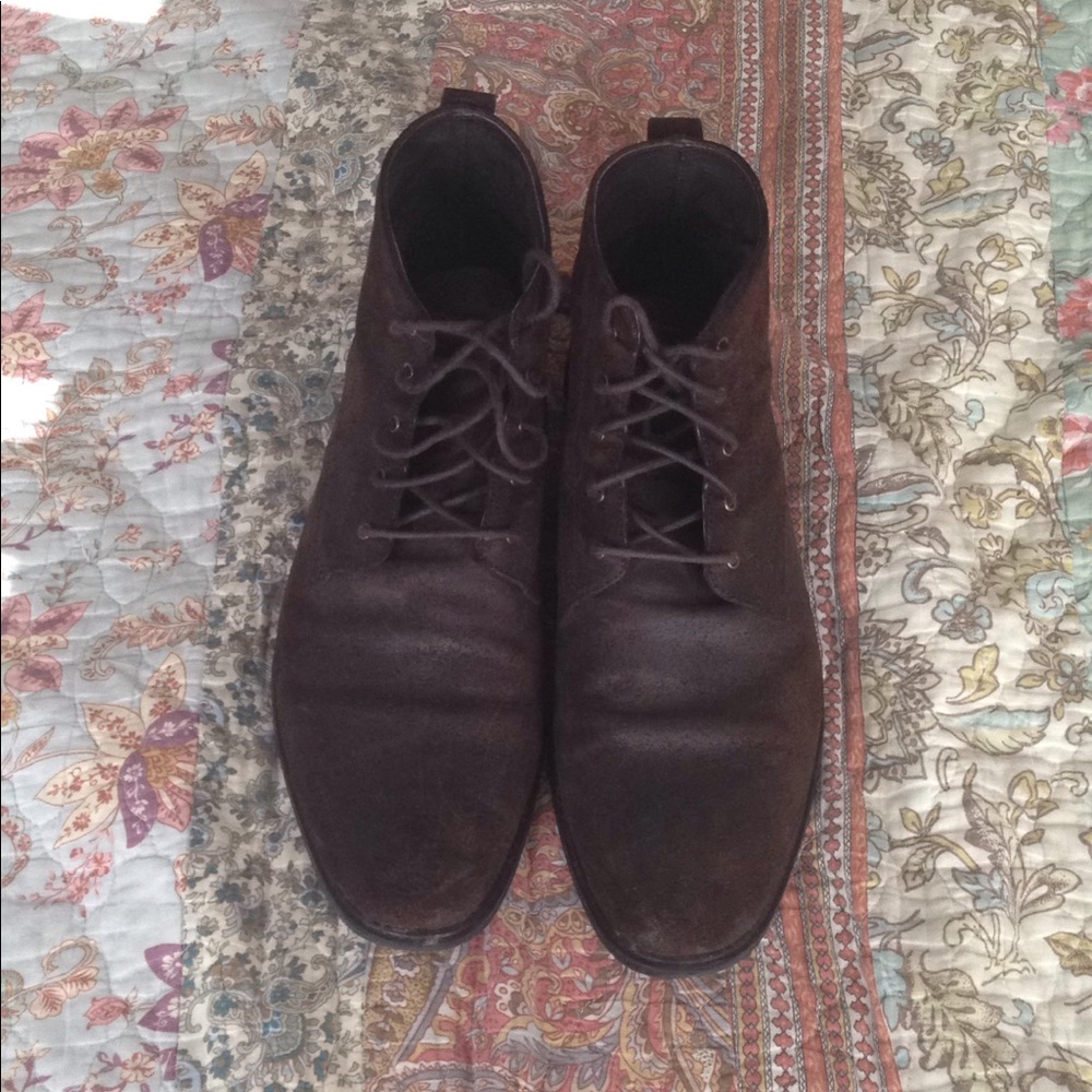 Franklin and Freeman Dark Brown Boots - 11M