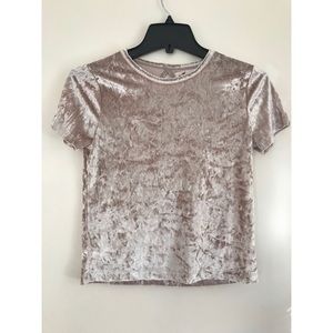 Velvet T-shirt