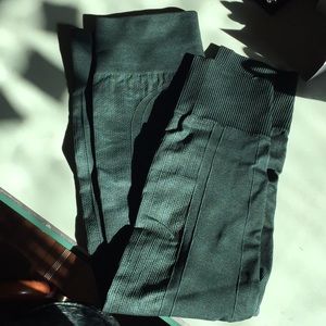 Lululemon Thick Green Leggings