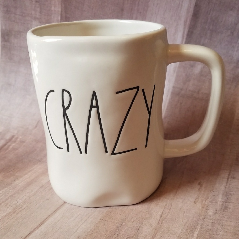 Rae Dunn CRAZY mug