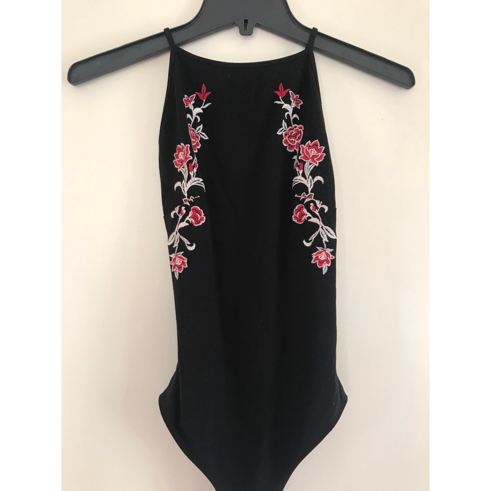 Embroidered Bodysuit