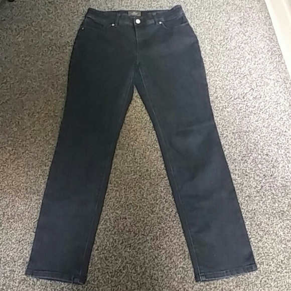 So Slimming Chico's Studded Jeans Size 0.5 Short - Picture 3 of 4