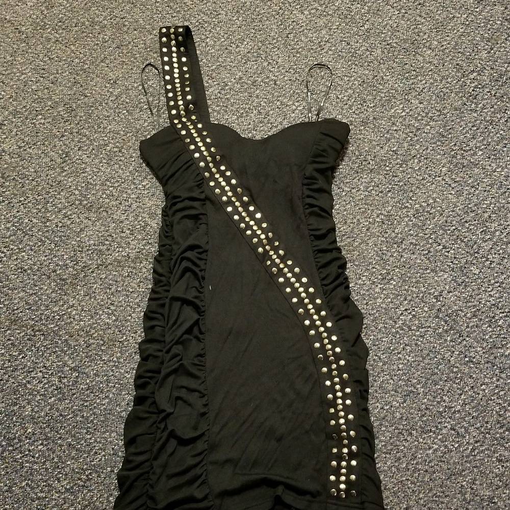 Black Studded Dress
