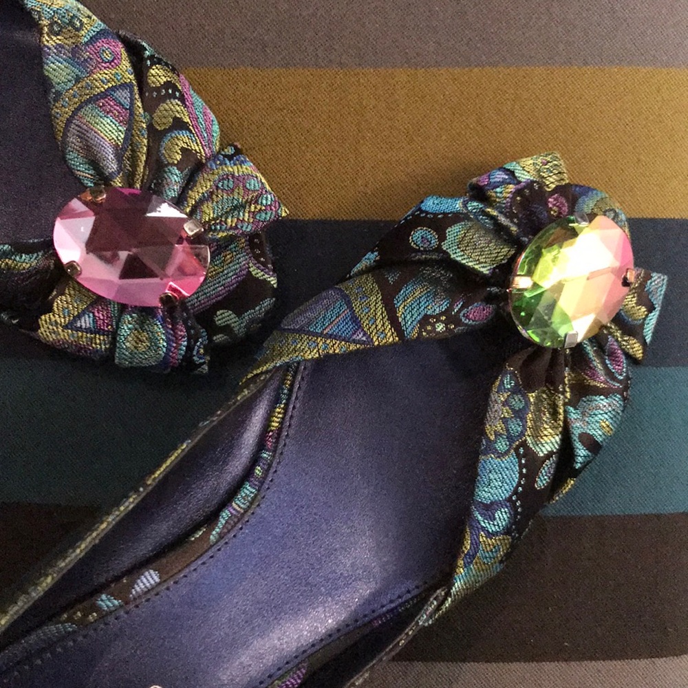 Mia Fabric Fun Heels