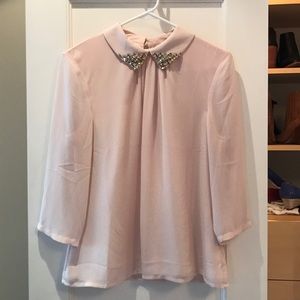 Ted Baker blush blouse