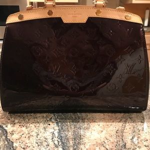 Authentic Brea MM Amarante Louis Vuitton Bag