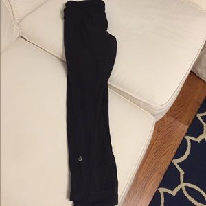 Lululemon Black Cropped Pant