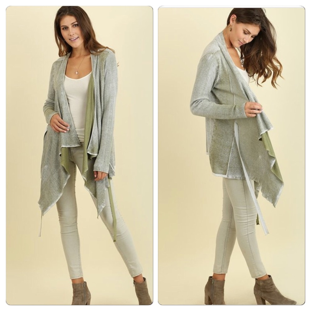 Last one! Tie waist cardigan sweater - Picture 5 of 5