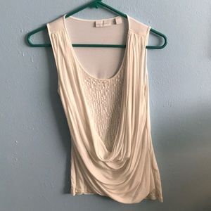 White Sequence Blouse