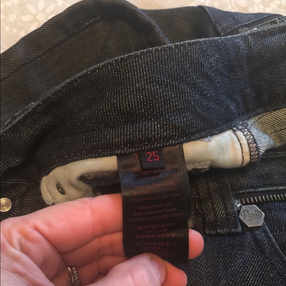 Pratts Moto Jeans with zipper detail - Picture 2 of 6