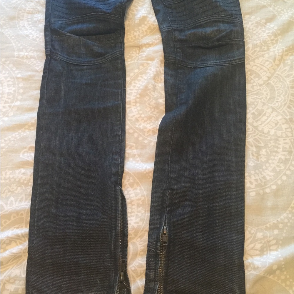Pratts Moto Jeans with zipper detail - Picture 3 of 6