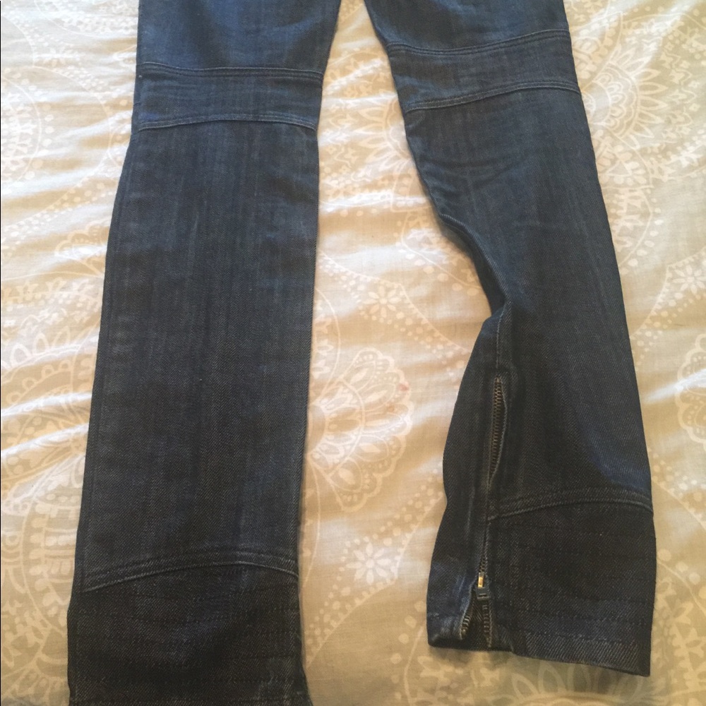Pratts Moto Jeans with zipper detail - Picture 4 of 6