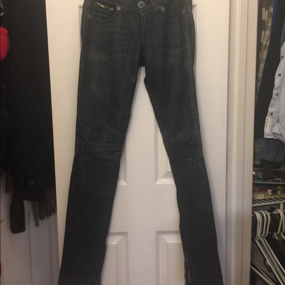 Pratts Moto Jeans with zipper detail - Picture 6 of 6