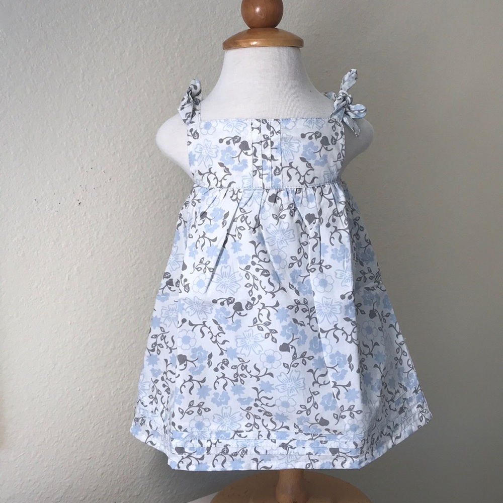 NWT baby girl under the nile floral dress w/ onsie