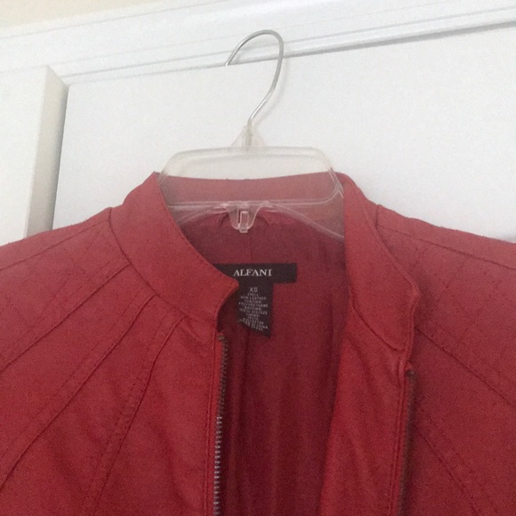 Red Leather Jacket - Picture 2 of 2