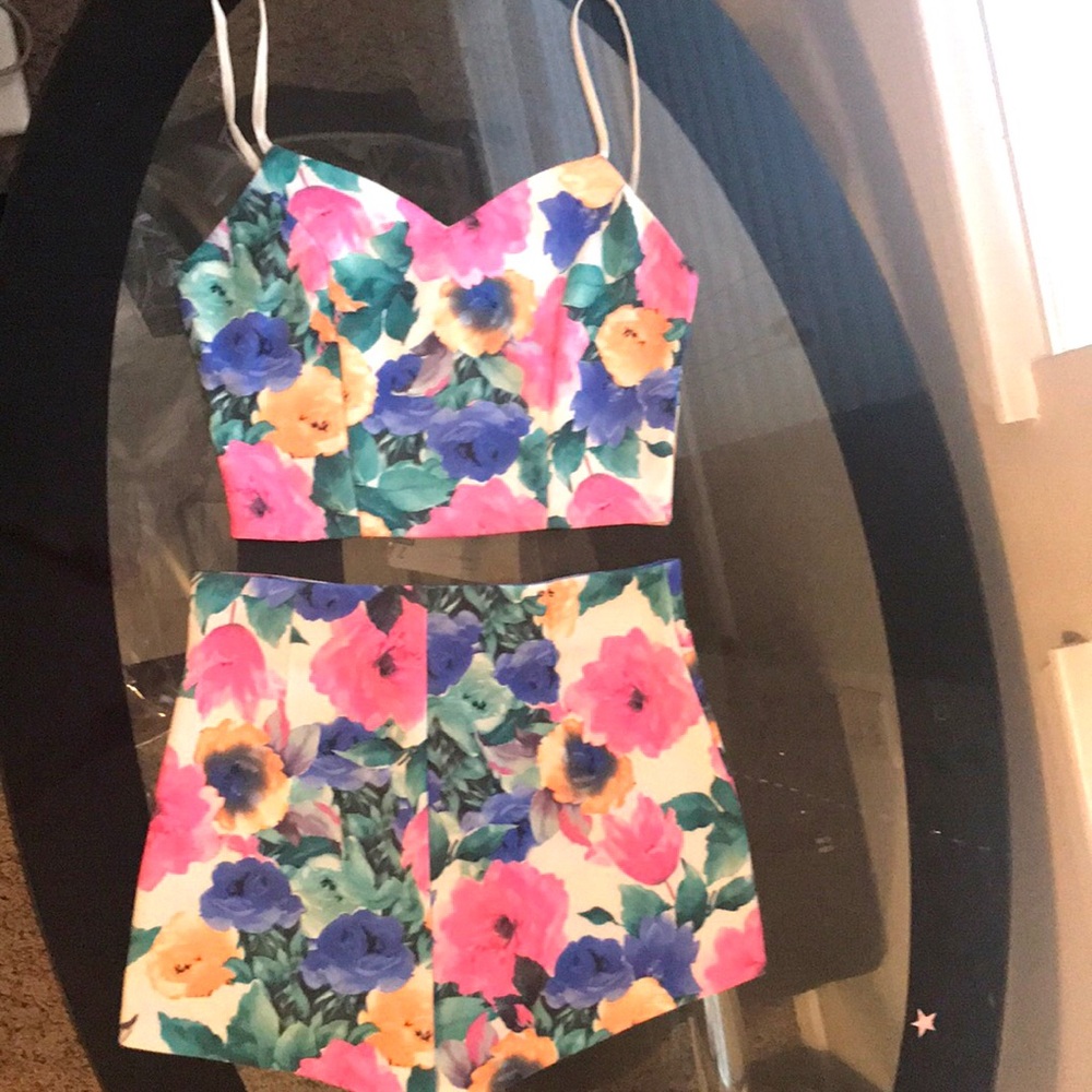 Small | Floral Two Piece Set