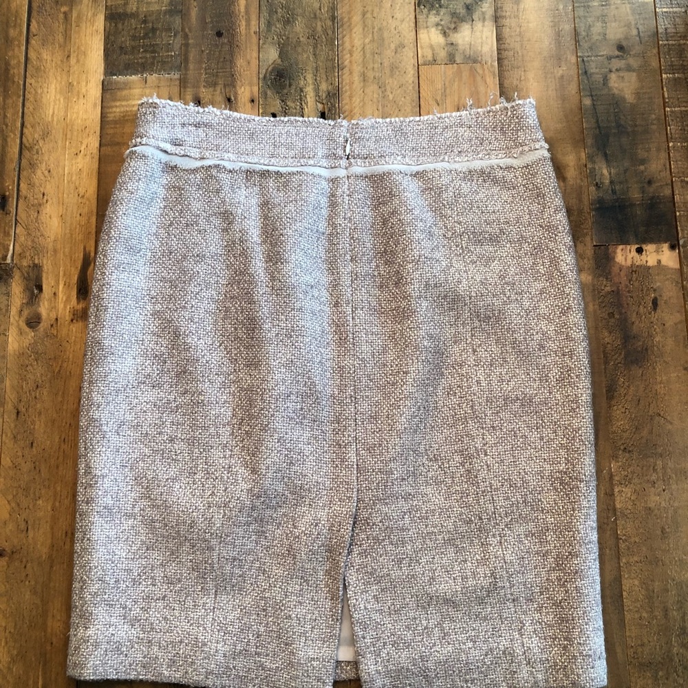 ANN TAYLOR Winter Wool Skirt - Picture 2 of 6