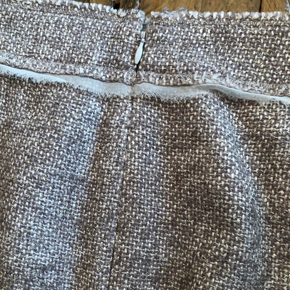 ANN TAYLOR Winter Wool Skirt - Picture 4 of 6