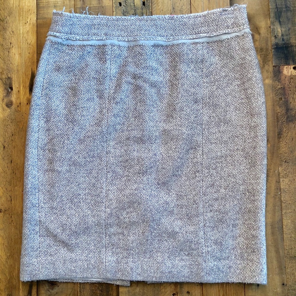 ANN TAYLOR Winter Wool Skirt - Picture 5 of 6