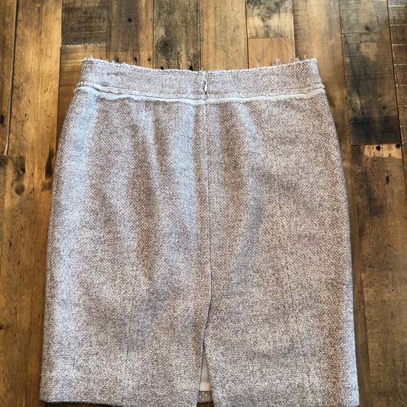 ANN TAYLOR Winter Wool Skirt - Picture 2 of 6