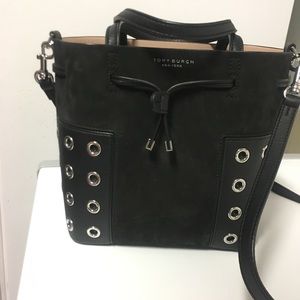 Tory Butch Grommet Bucket Bag