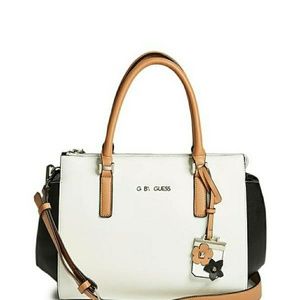 Women’s Clyde Color-Blocked Satchel by g by guess