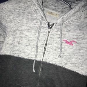 Women’s Hollister gray hoodie