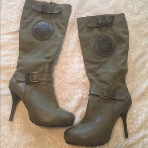 Ed hardy women's Moto boots