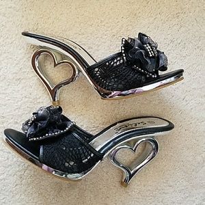 Selina Heart High Heels