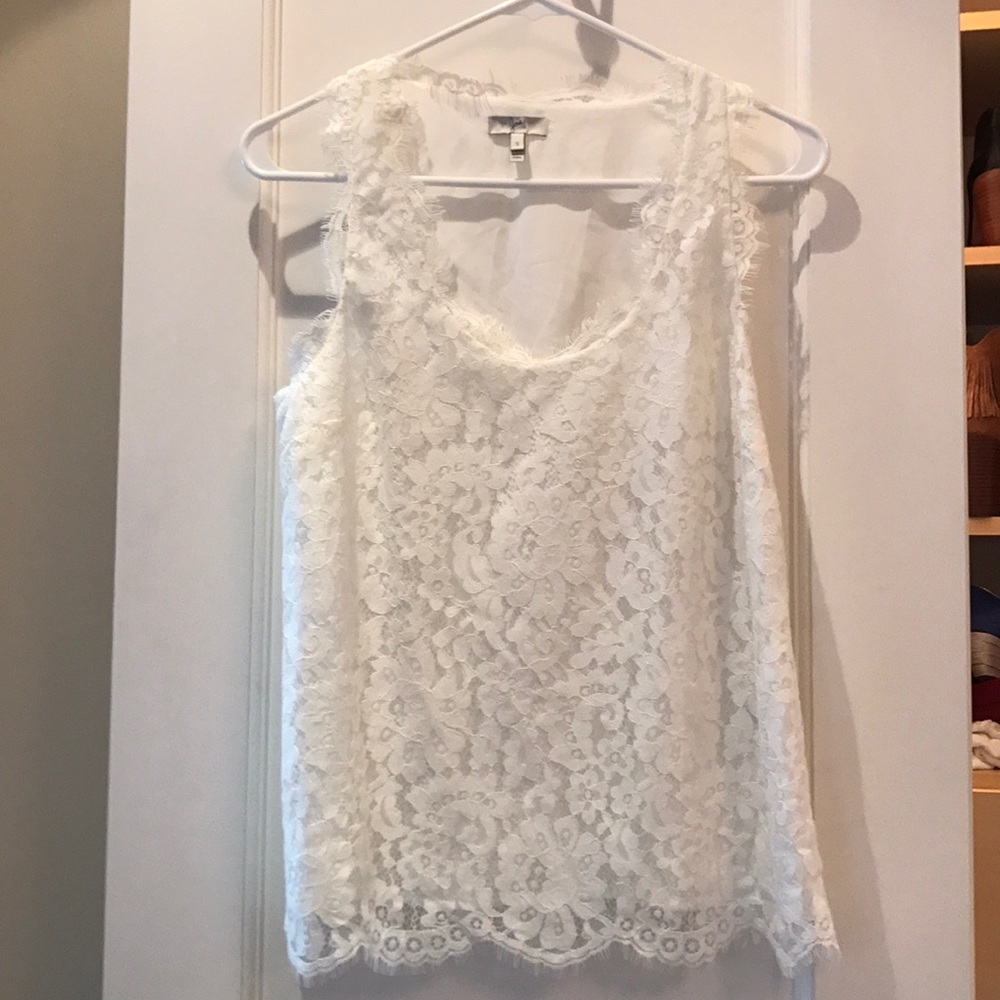 Joie lace tank top