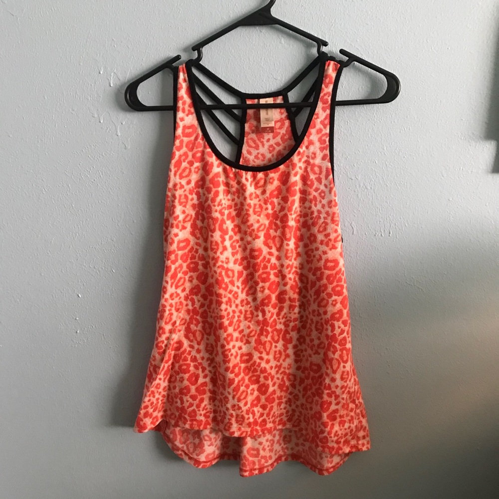 Orange & White Tank too