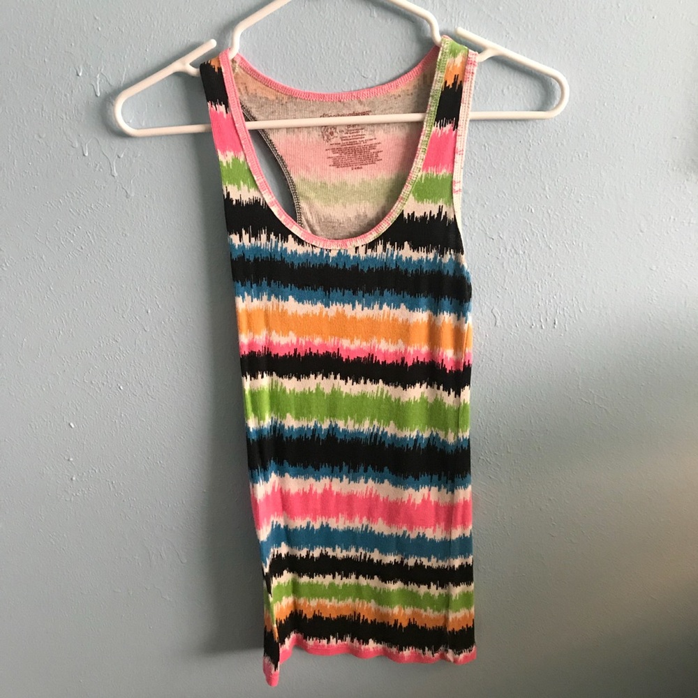 Colorful Stripped Tank Top
