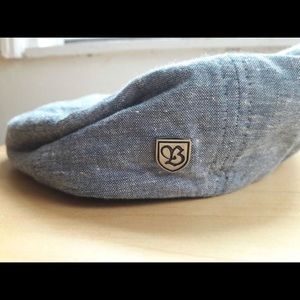 Brixton newsboy cap chambray