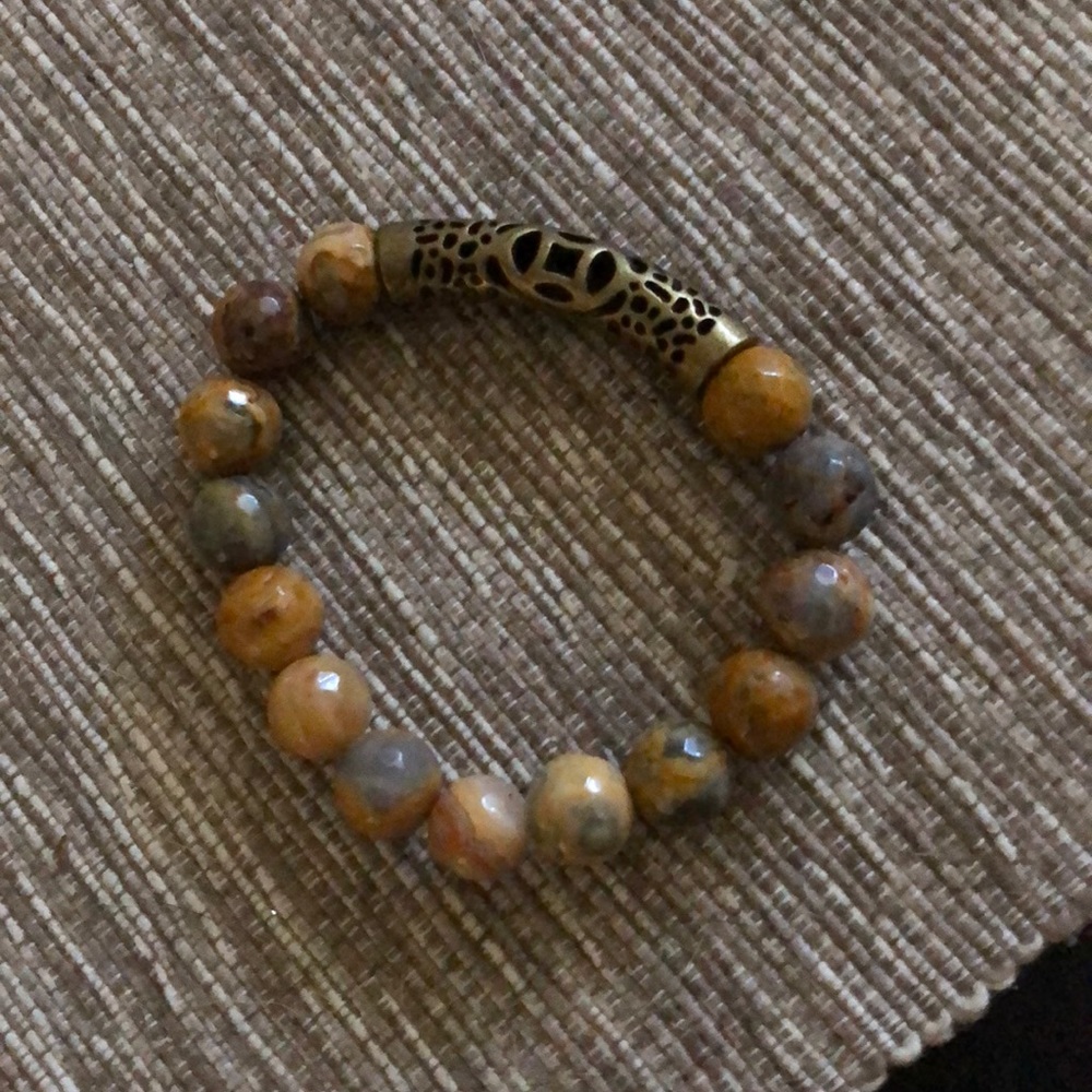 Jasper boho bracelet