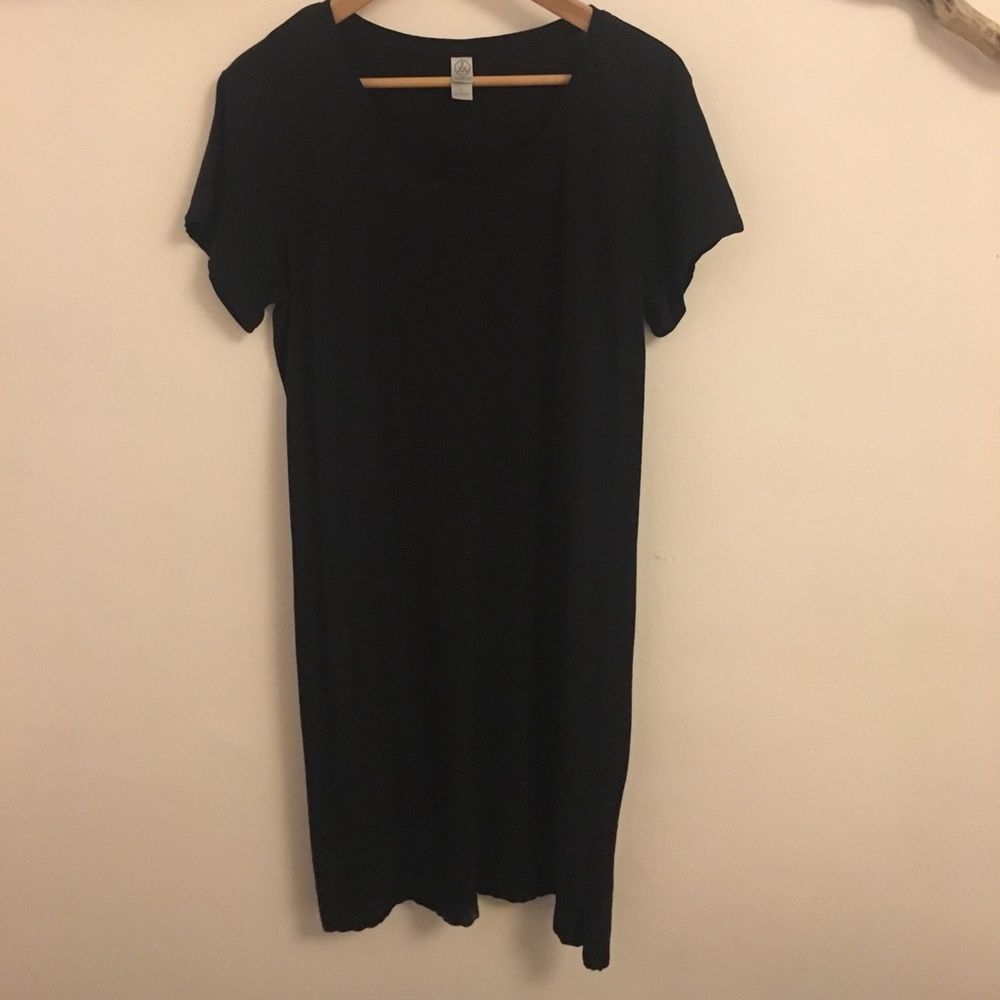 Alternative Apparel Black T Tee Dress