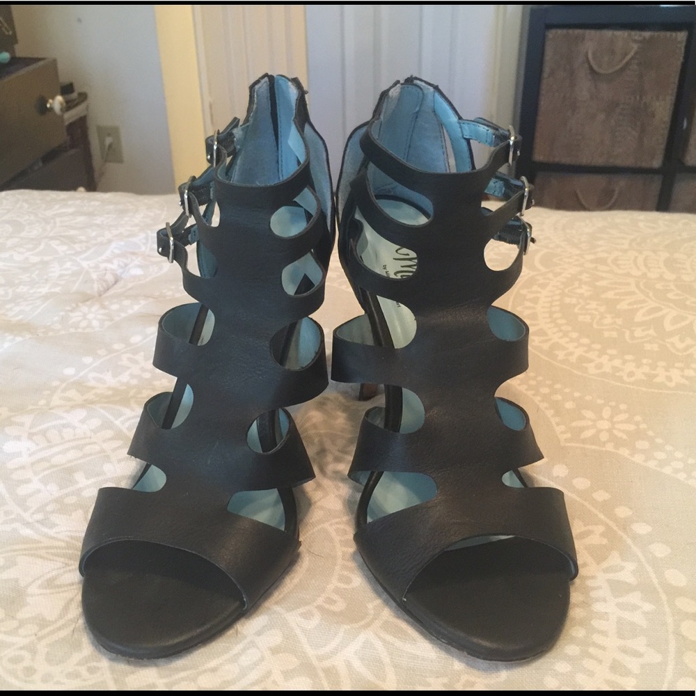Miranda - rakel strappy heel black