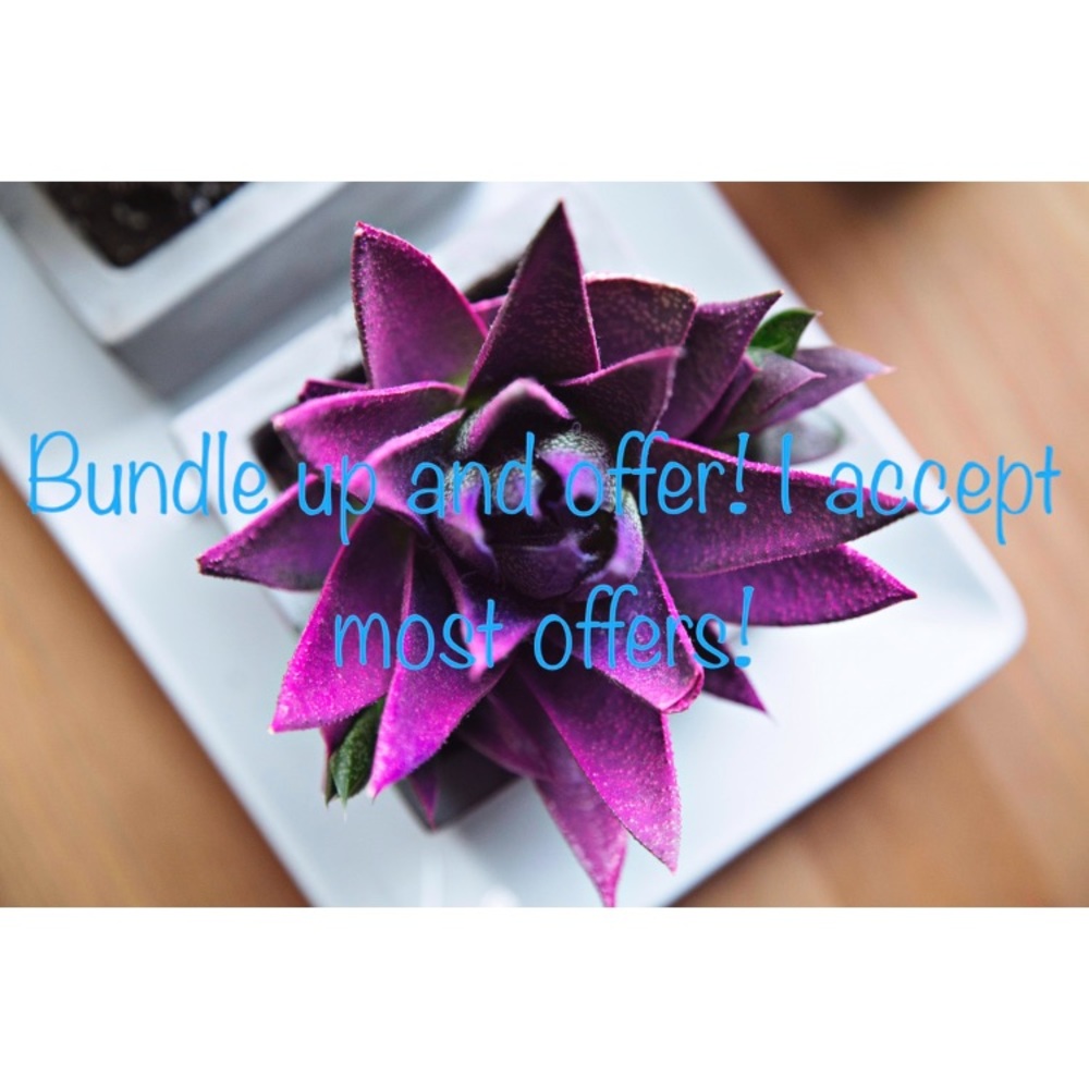 Bundle up and offer! I accept most offers!
