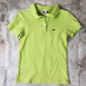 Lacoste Women’s Classic Polo Neon Green