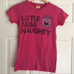 Little Miss Naughty graphic tee