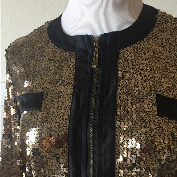 New Sequins Short Jacket , P/M or 4/6 - Picture 2 of 6