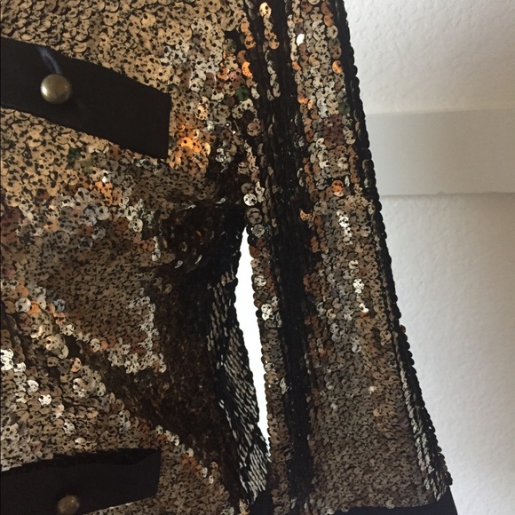 New Sequins Short Jacket , P/M or 4/6 - Picture 3 of 6