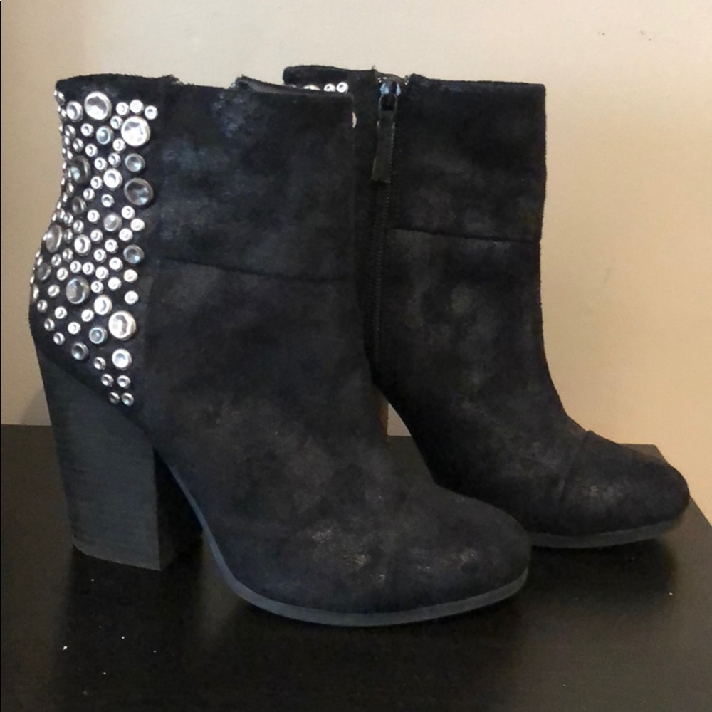 Studded Ankle Booties