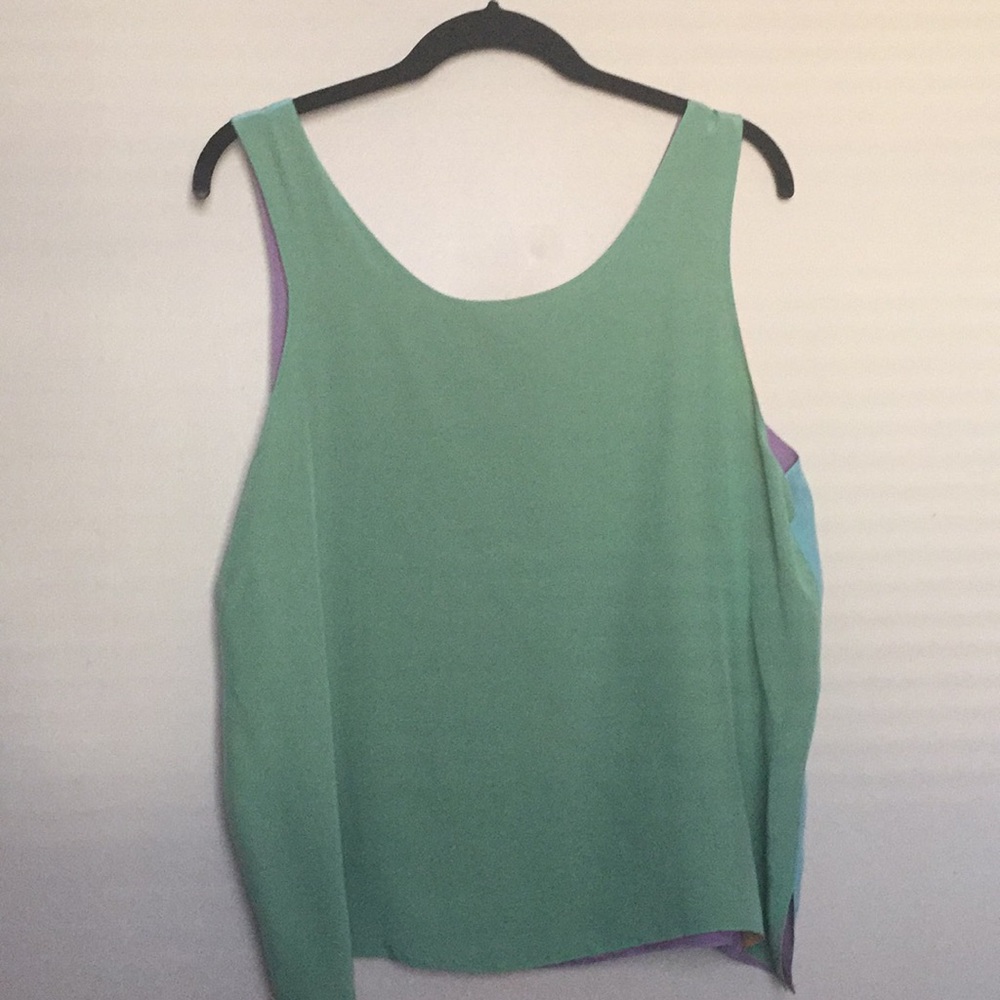 Vintage silk 4 way reversible camisole