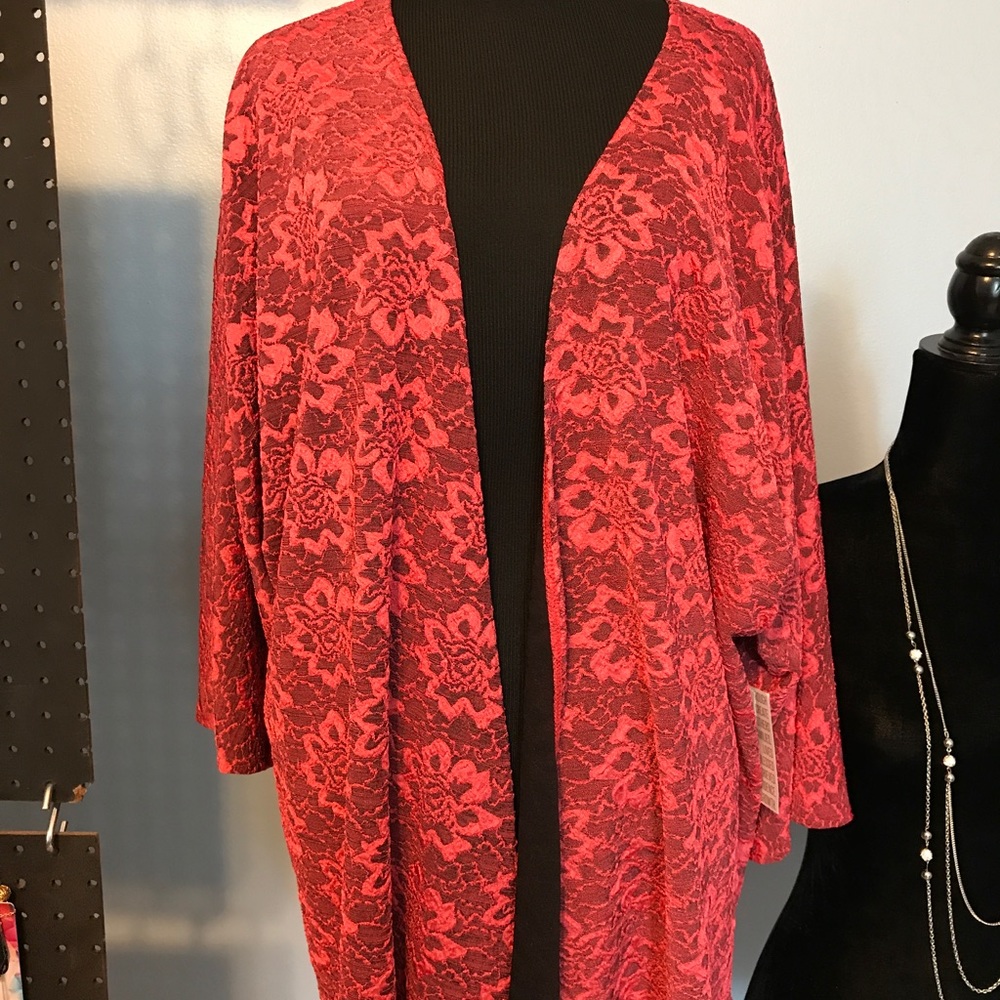 Lularoe large lined Lace Lindsay BNWT