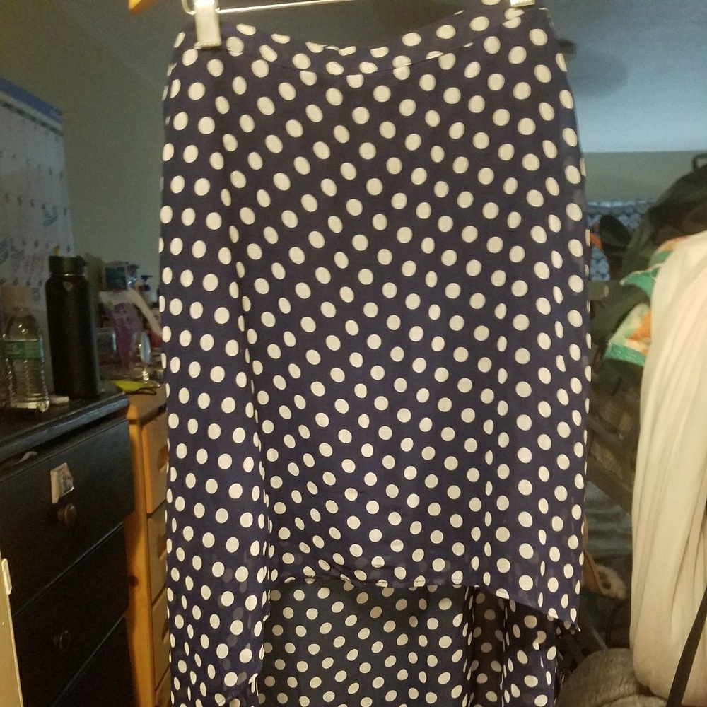 Polka dot skirt