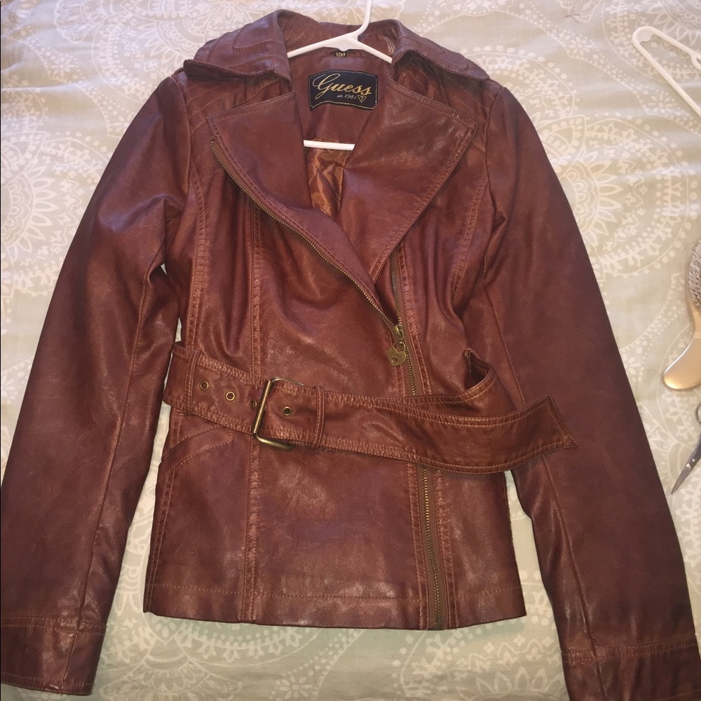 Guess faux leather Moto jacket