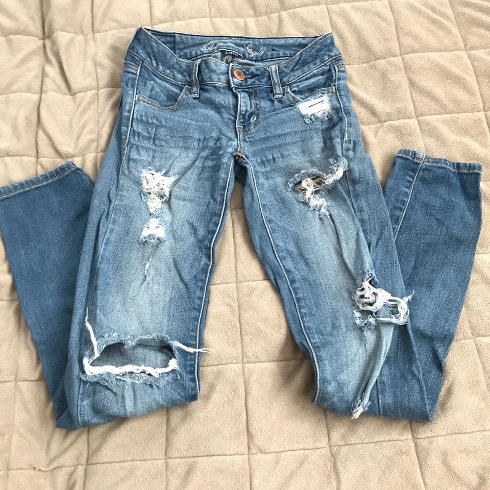 American Eagle jeggings 00